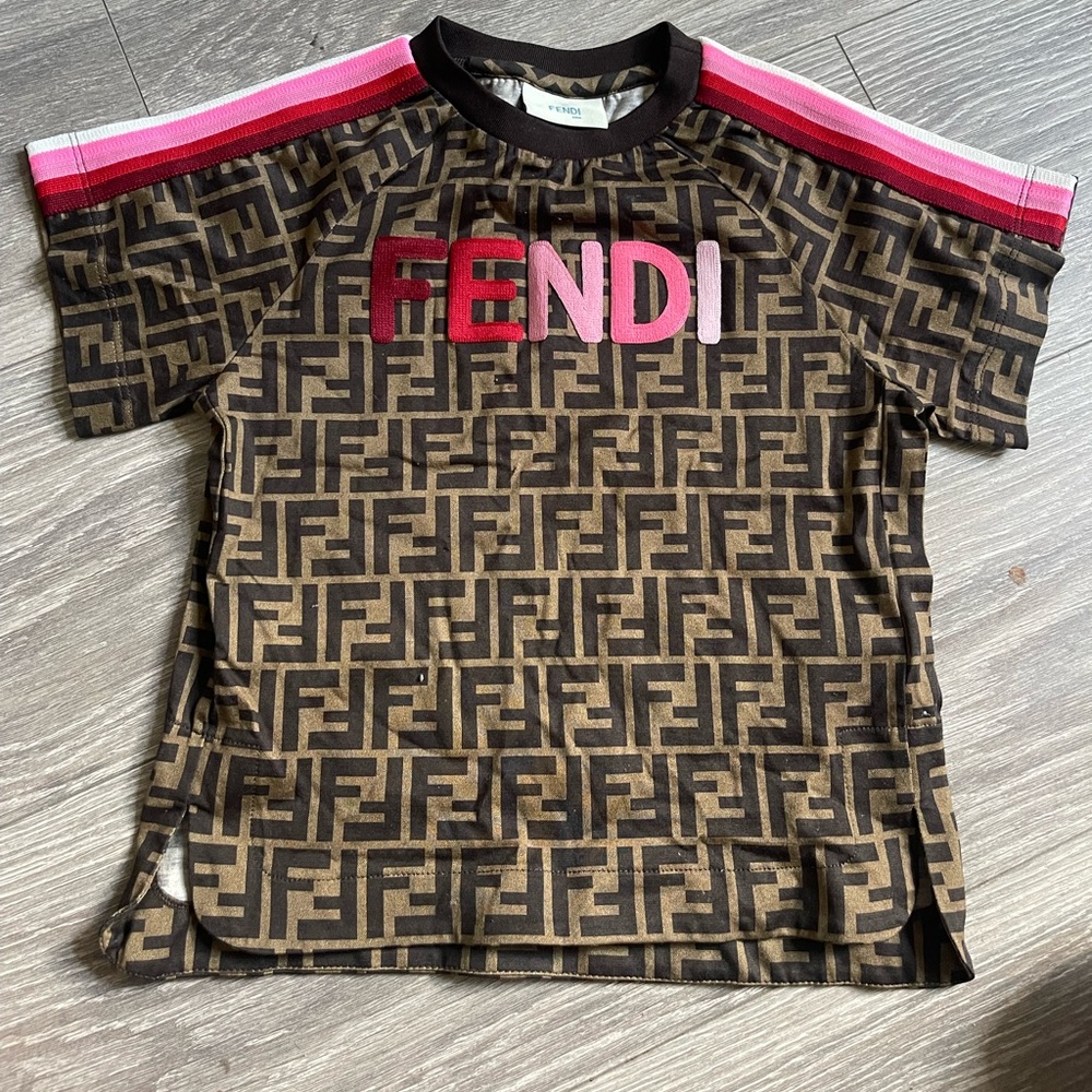 Kid Authentic (Girl ) Fendi Shirt